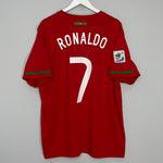 2010/11 PORTUGAL RONALDO #7 HOME SHIRT (XL) NIKE