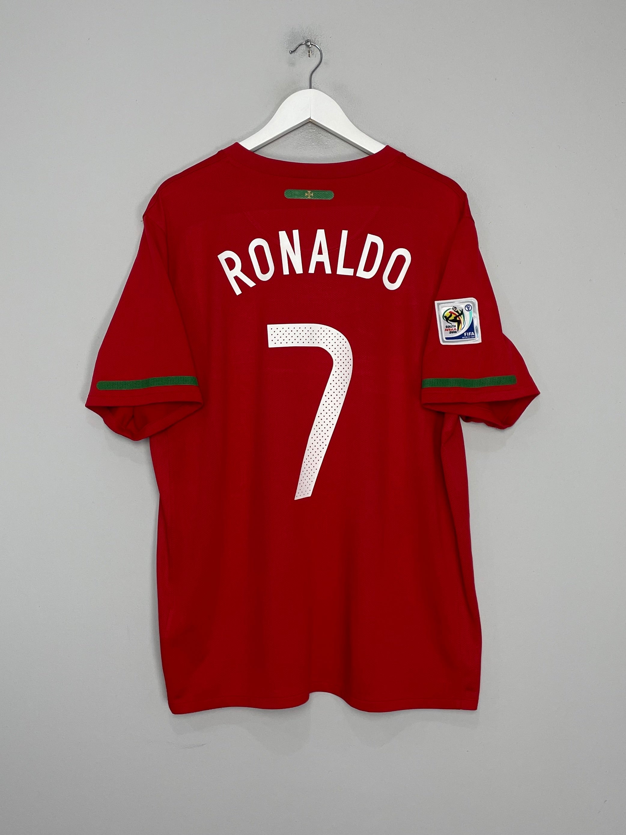 2010/11 PORTUGAL RONALDO #7 HOME SHIRT (XL) NIKE