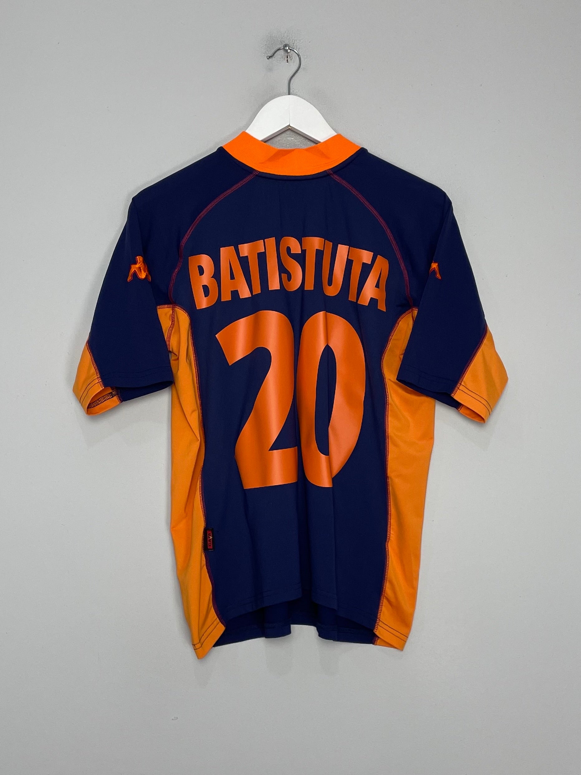 2001/02 ROMA BATISTUTA #9 THIRD SHIRT (XL) KAPPA