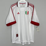 1999/00 AC MILAN *BNWT* PLAYER ISSUE  CENTENARY L/S AWAY SHIRT (XL) ADIDAS