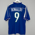 1998/00 BRAZIL RONALDO #9 AWAY SHIRT (XL) NIKE