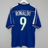 1998/00 BRAZIL RONALDO #9 AWAY SHIRT (XL) NIKE