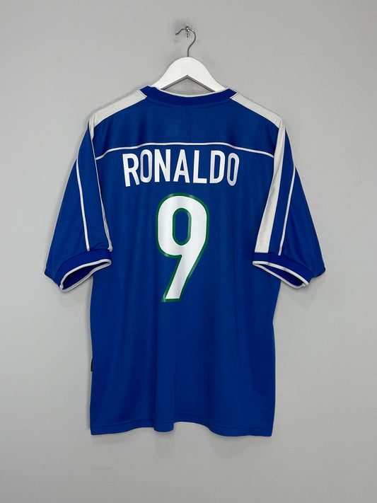 1998/00 BRAZIL RONALDO #9 AWAY SHIRT (XL) NIKE