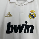 2011/12 REAL MADRID RONALDO #7 L/S HOME SHIRT (L) ADIDAS