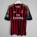 2013/14 AC MILAN KAKA #22 C/L HOME SHIRT (L) ADIDAS