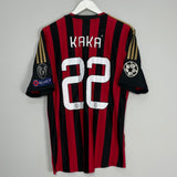 2013/14 AC MILAN KAKA #22 C/L HOME SHIRT (L) ADIDAS