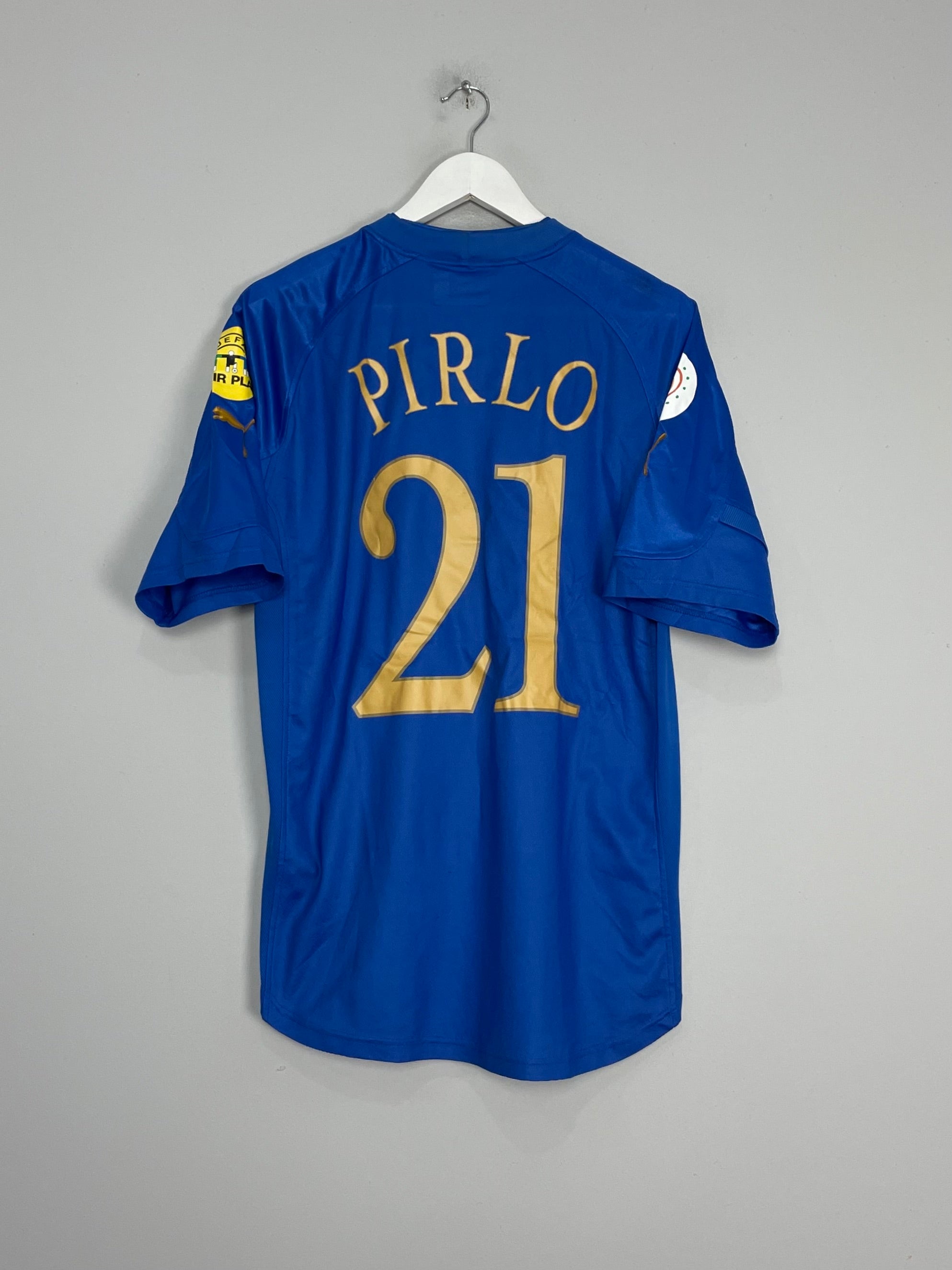 2004/06 ITALY PIRLO #21 HOME SHIRT (L) PUMA