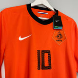 2010/11 NETHERLANDS SNEIJDER #10 *BNWT* HOME SHIRT (L) NIKE