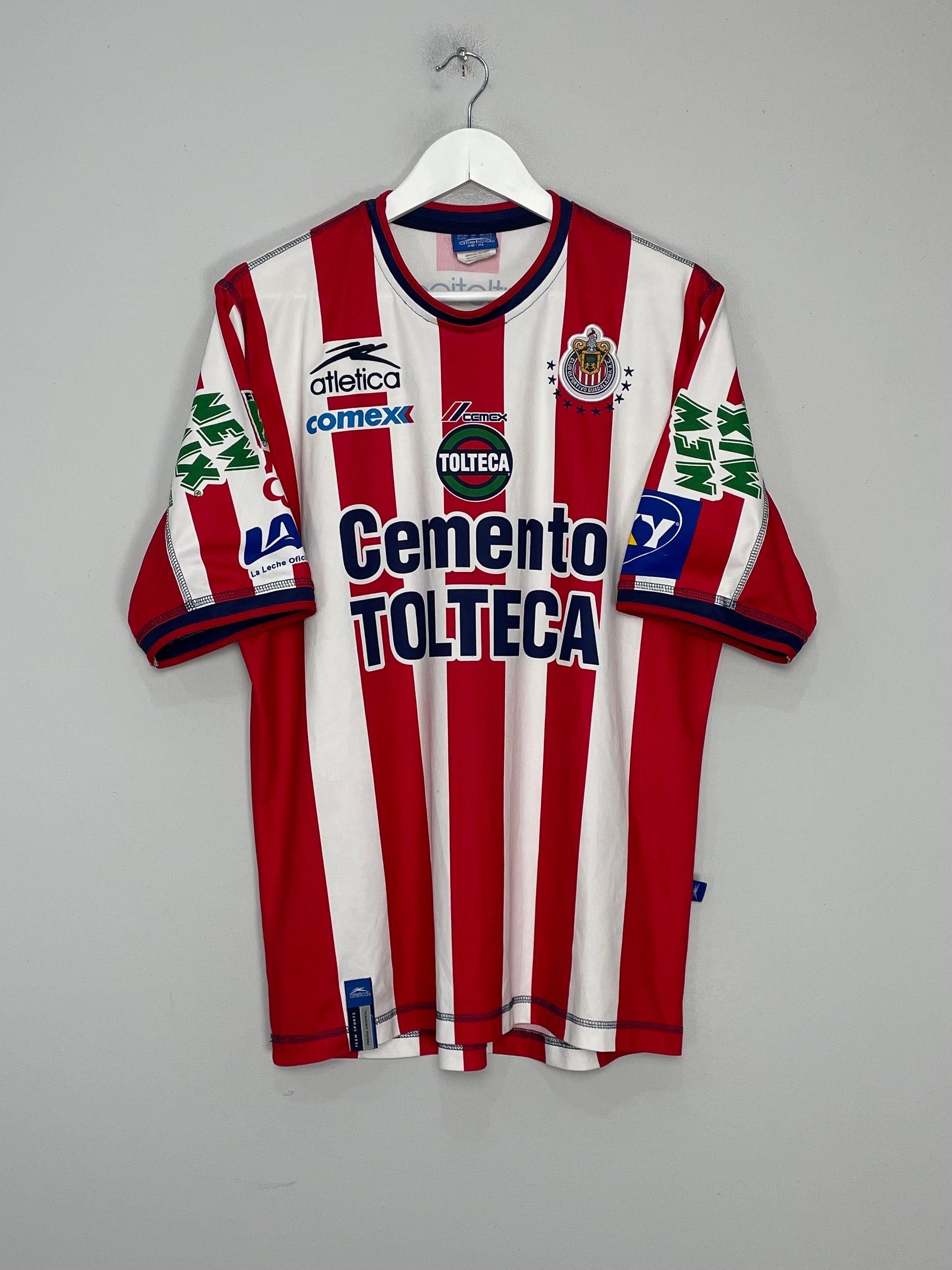 2002/03 CHIVAS GUADALAJARA HOME SHIRT (XL) ATLETICA