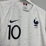 2018 FRANCE MBAPPE #10 AWAY SHIRT (M) NIKE