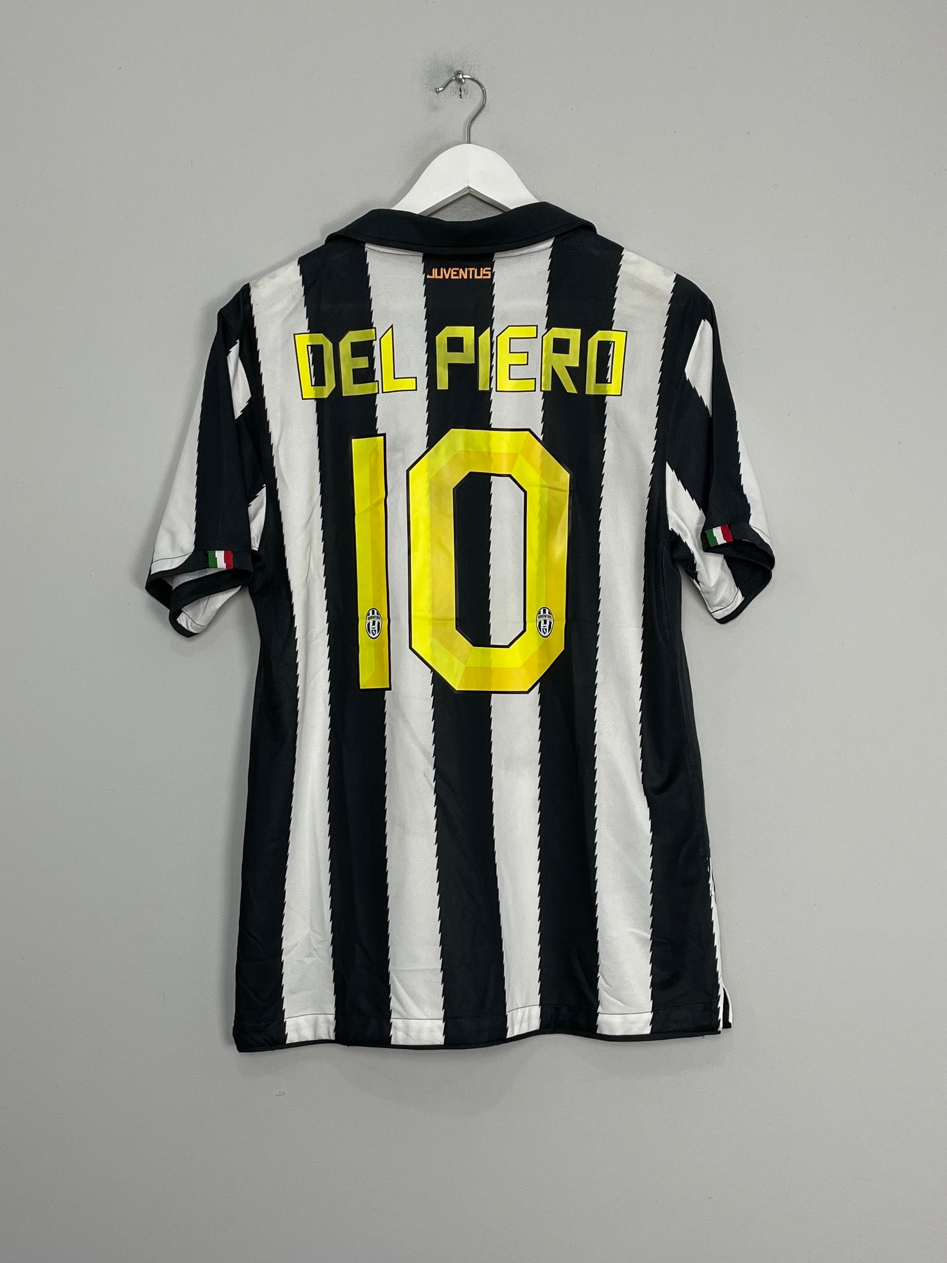 2010/11 JUVENTUS DEL PIERO #10 HOME SHIRT (M) NIKE