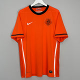 2010/11 NETHERLANDS HUNTELAAR #17 HOME SHIRT (XL) NIKE