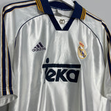 1998/00 REAL MADRID REDONDO #6 HOME SHIRT (L) ADIDAS