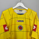 2004/06 COLOMBIA HOME SHIRT (XXL) LOTTO