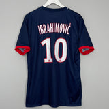 2013/14 PSG IBRAHIMOVIC #10 HOME SHIRT (L) NIKE