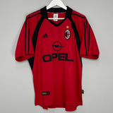 2001/02 AC MILAN MALDINI #3 THIRD SHIRT (L) ADIDAS