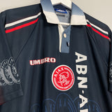 1997/98 AJAX AWAY SHIRT (XL) UMBRO