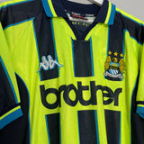 1998/99 MANCHESTER CITY AWAY SHIRT (L) KAPPA