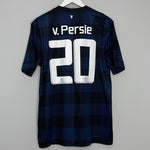 2013/14 MANCHESTER UNITED V.PERSIE #20 AWAY SHIRT (L) NIKE