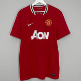 2011/12 MANCHESTER UNITED ROONEY #10 HOME SHIRT (XL) NIKE