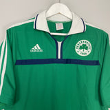 2000/02 PANATHINAIKOS HOME SHIRT (L) ADIDAS