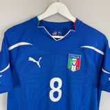 2010/12 ITALY GATTUSO #8 HOME SHIRT (M) PUMA