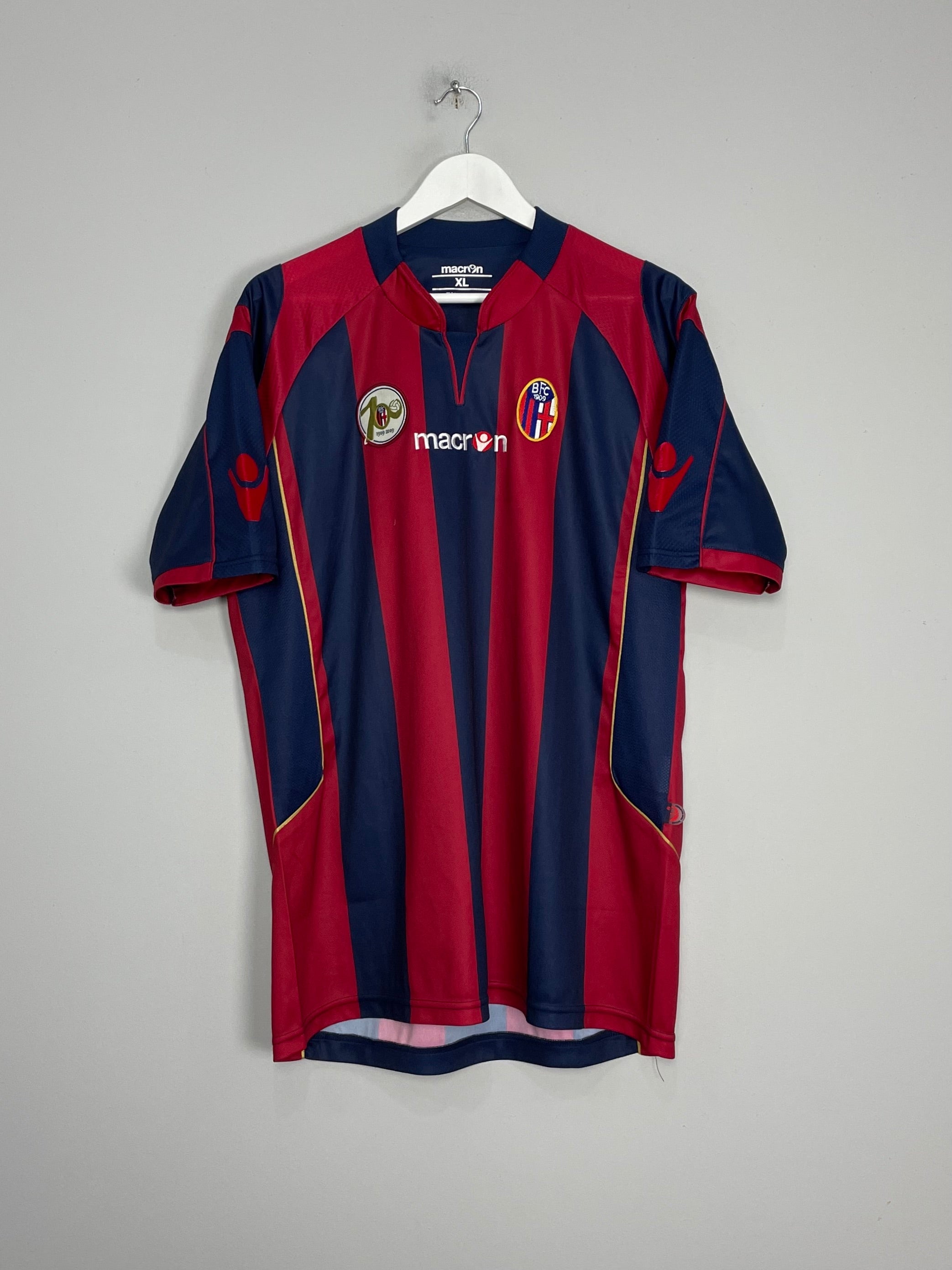 2009/10 BOLOGNA *CENTENARY* HOME SHIRT (XL) MACRON