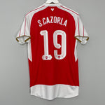 2015/16 ARSENAL S.CAZORLA #19 HOME SHIRT (L) PUMA