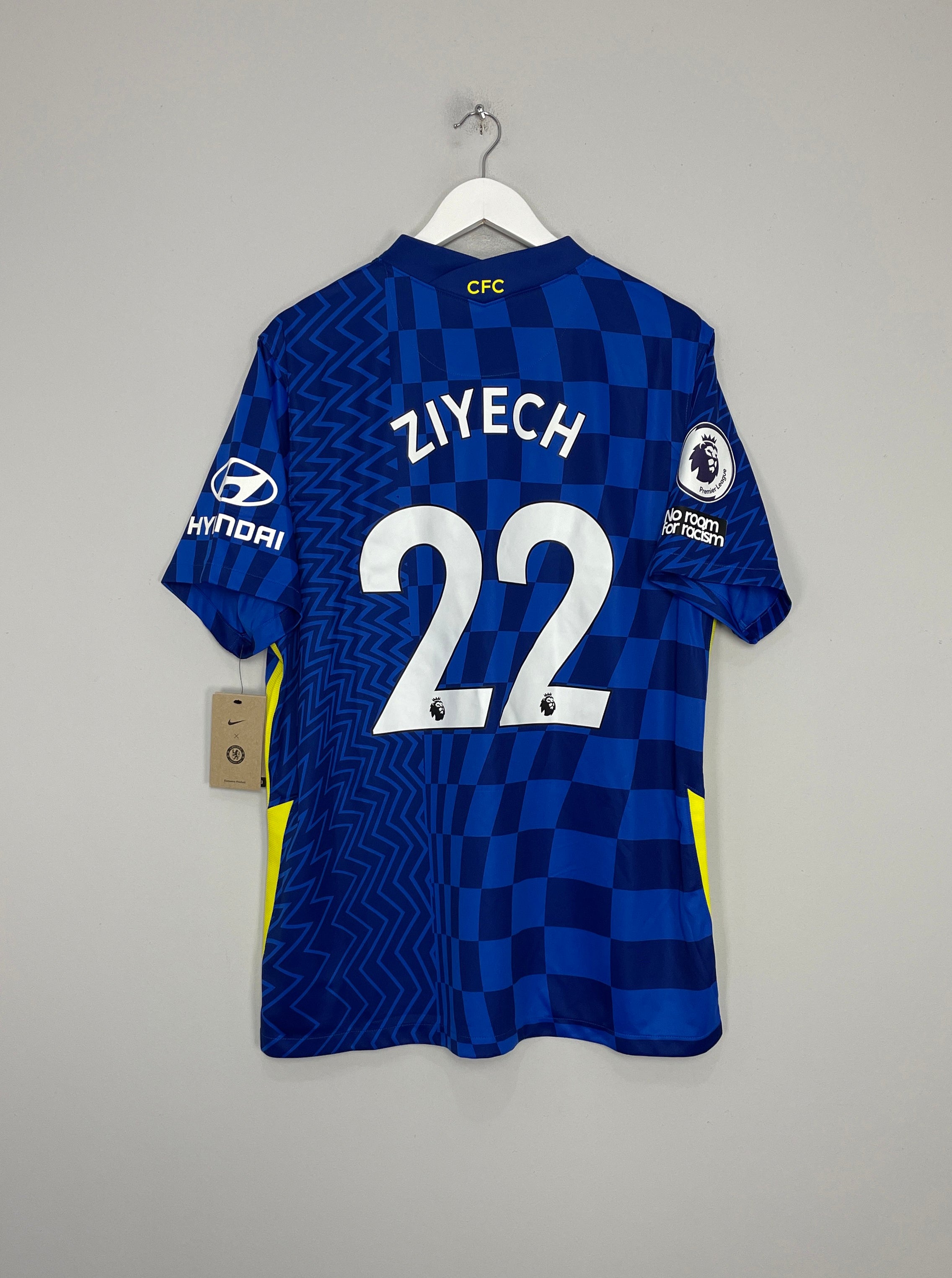 Image of the Chelsea Ziyech shirt from the 2021/22 season