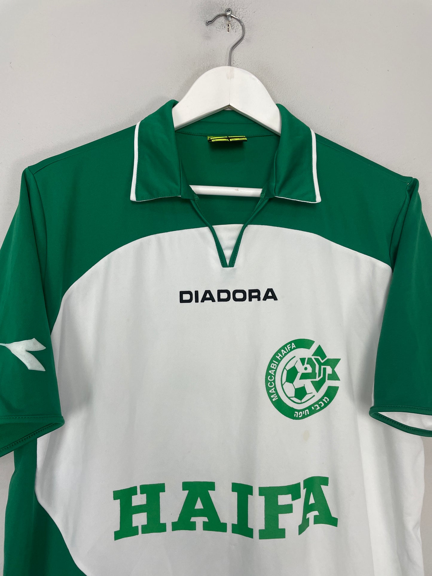 2005/06 MACCABI HAIFA #20 TRAINING SHIRT (L) DIADORA