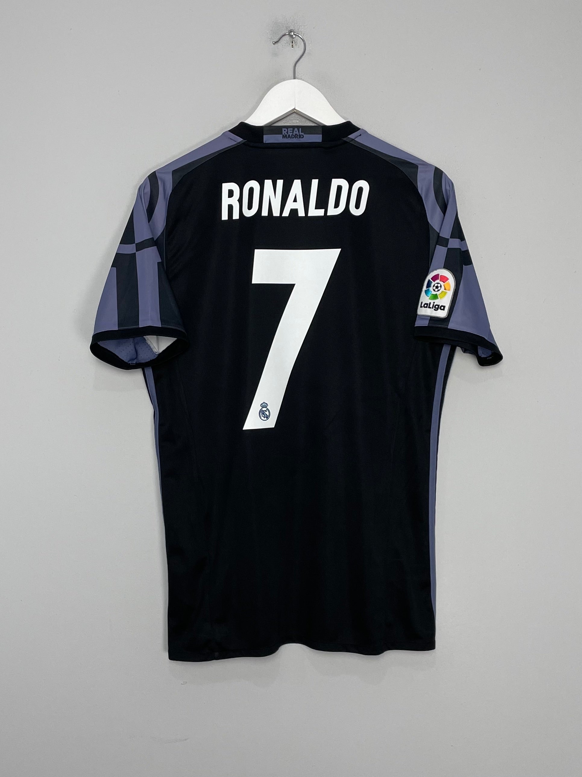 2016/17 REAL MADRID RONALDO #7 THIRD SHIRT (M) ADIDAS