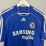 2006/07 CHELSEA J.COLE #10 HOME SHIRT (M) ADIDAS