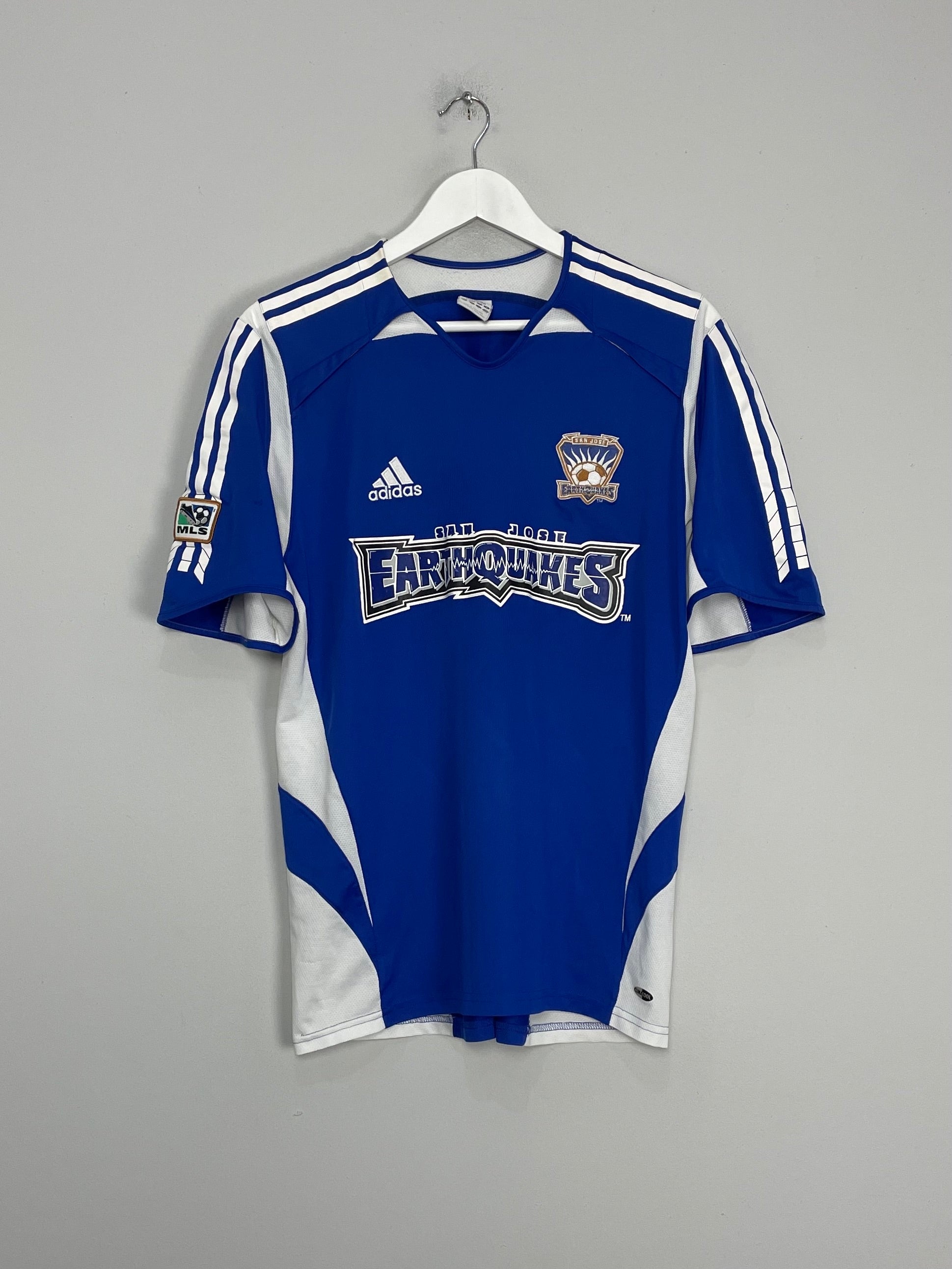 2005/06 SAN JOSE EARTHQUAKES HOME SHIRT (M) ADIDAS