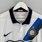 2011/12 INTER MILAN J.ZANETTI #4 AWAY SHIRT (XL) NIKE