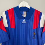 1992/94 FRANCE HOME SHIRT (M) ADIDAS