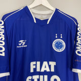 2003 CRUZEIRO #9 HOME SHIRT (L) TOPPER