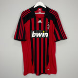 2007/08 AC MILAN KAKA #22 HOME SHIRT (XL) ADIDAS