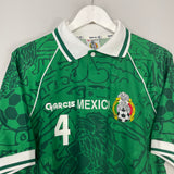 1999 MEXICO MARQUEZ #4 *BNWT* HOME SHIRT (L) GARCIS