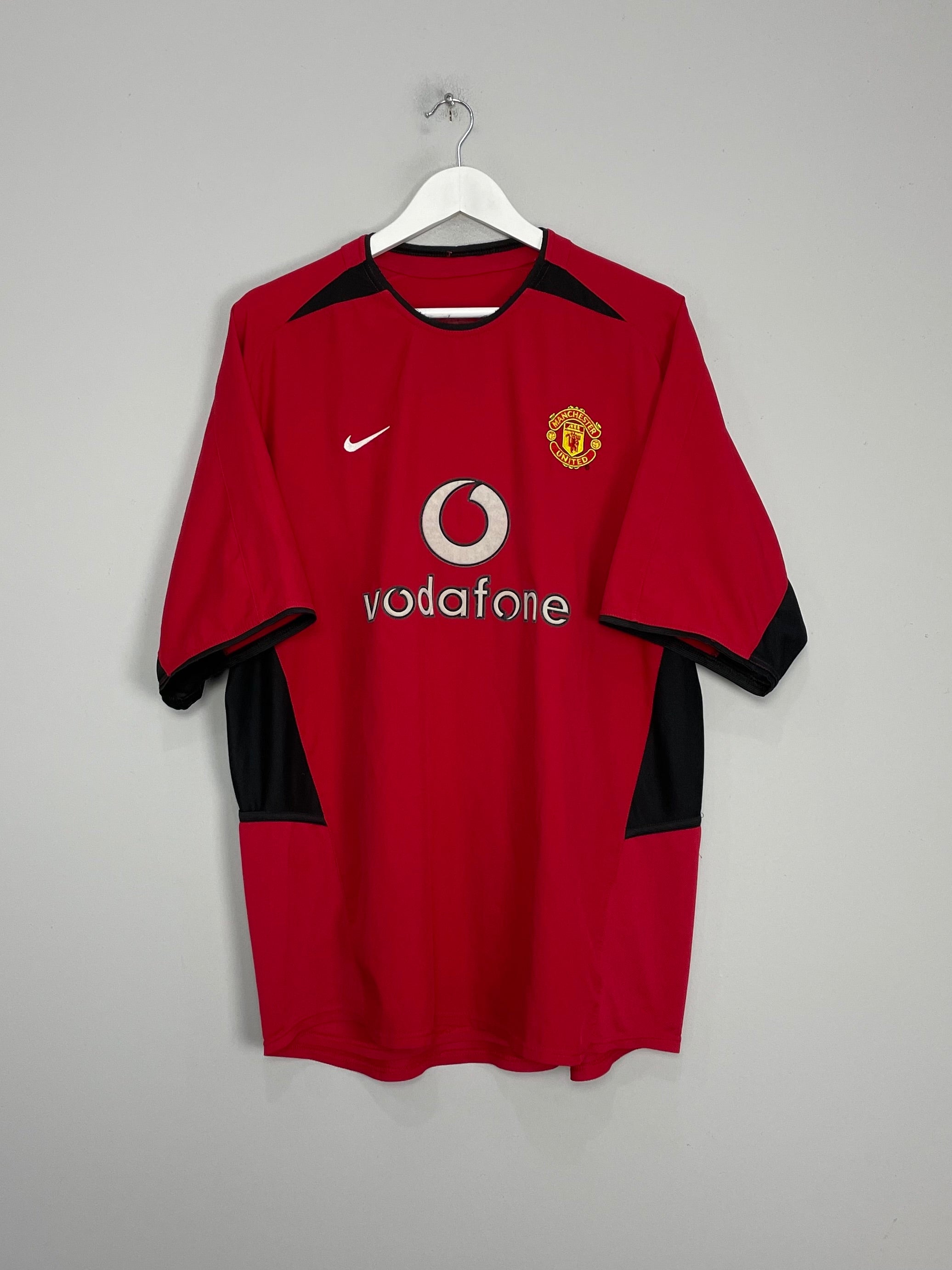 2002/04 MANCHESTER UNITED HOME SHIRT (XL) NIKE