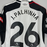 2023/24 FULHAM PALHINHA #26 *MATCH ISSUE* HOME SHIRT (L) ADIDAS