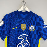 2021/22 CHELSEA MOUNT #19 *MATCH ISSUE* HOME SHIRT (M) NIKE