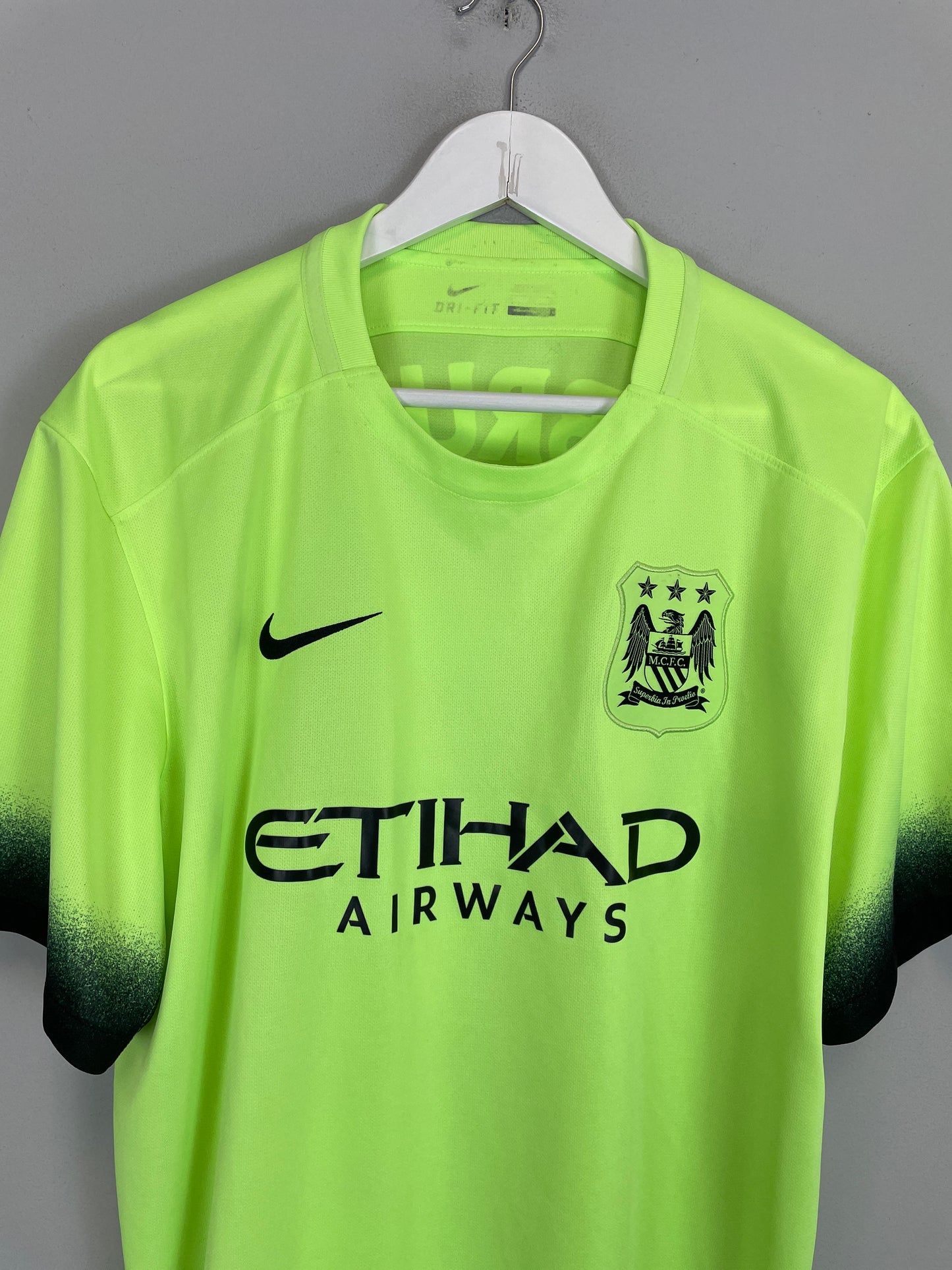 2015/16 MANCHESTER CITY DE BRUYNE #17 THIRD SHIRT (XL) NIKE