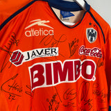 2004/05 MONTERREY *SQUAD SIGNED* AWAY SHIRT (L) ATLETICA