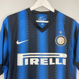 2010/11 INTER MILAN ETO'O #9 HOME SHIRT (XL) NIKE