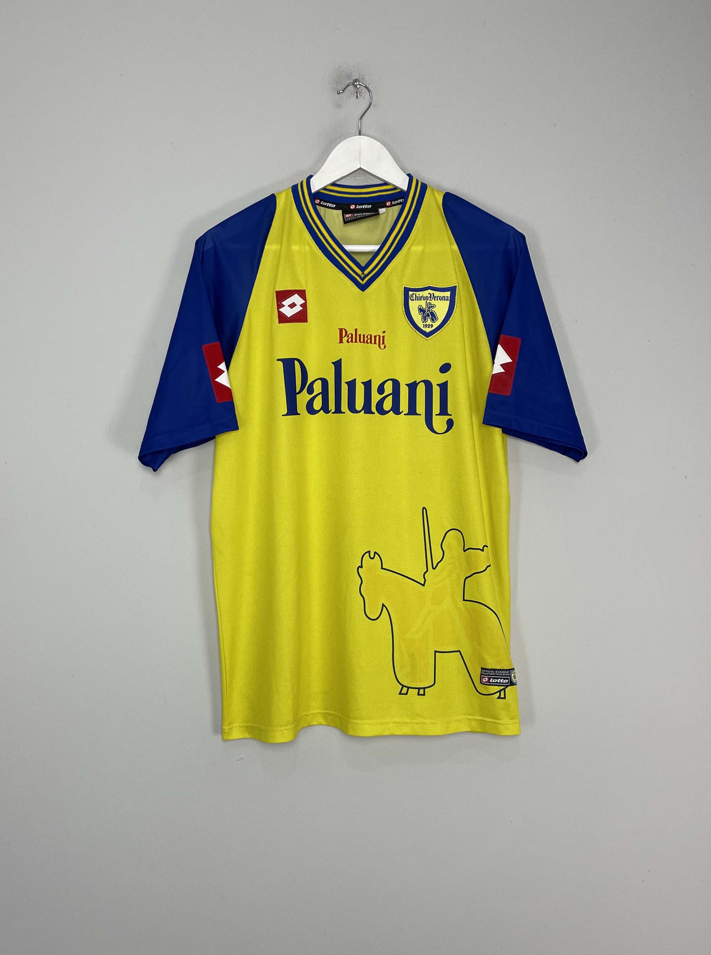 2003/04 CHIEVO HOME SHIRT (XL) LOTTO