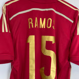 2014/15 SPAIN RAMOS #15 HOME SHIRT (L) ADIDAS