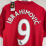 2016/17 MANCHESTER UNITED IBRAHIMOVIC #9 *BNWT* AUTHENTIC HOME SHIRT (XL) ADIDAS