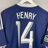 2012/14 NEW YORK RED BULLS HENRY #14 AWAY SHIRT (L) ADIDAS