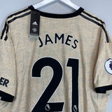 2019/20 MANCHESTER UNITED JAMES #21 *BNWT* AUTHENTIC AWAY SHIRT (XXL) ADIDAS