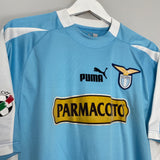 2003/04 LAZIO CLAUDIO #7 HOME SHIRT (L) PUMA